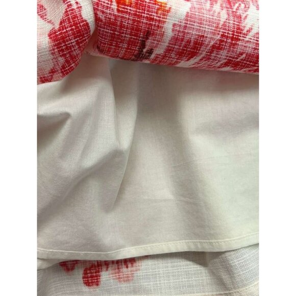 Lands End Women's 16W Floral Sleeveless Summer Mini Dress With Pockets - Picture 10 of 15